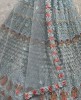 Designer Heavy Bridal Lehenga With Multi Thread Embroidery Work & Diamond work On Net